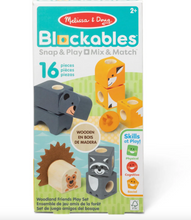Load image into Gallery viewer, Melissa & Doug Creatures Blockables Snap & Play Mix & Match