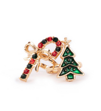 Load image into Gallery viewer, Great Pretenders All Aglow Holiday Ring Set