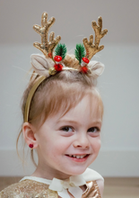 Load image into Gallery viewer, Great Pretenders Holiday Rudolph Headband