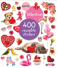 Load image into Gallery viewer, Eyelike Valentines 400 Reusable Stickers Paperback Book