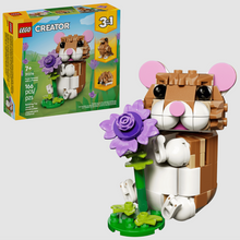 Laden Sie das Bild in den Galerie-Viewer, Lego Creator Süßer Hamster mit einer Blume 166 Teile 7+