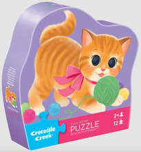 Load image into Gallery viewer, Crocodile Creek Cute Kitten Puzzle 12 Piece
