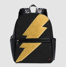 Laden Sie das Bild in den Galerie-Viewer, Titel: State Bags Coated Canvas Kane Rucksack Fuzzy Bolt Black Kinderrucksack