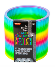 Load image into Gallery viewer, Schylling The Rainbow Thing Jumbo Rainbow Sproing