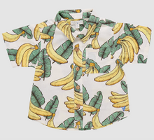 Load image into Gallery viewer, Pink Chicken Boys Jack Shirt Banana Leaves
