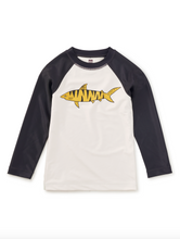 Load image into Gallery viewer, Tea Collection Long Sleeve Graphic Rash Guard Chalk
