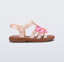 Load image into Gallery viewer, Mini Melissa Hip Bloomy Baby Brown/Pink