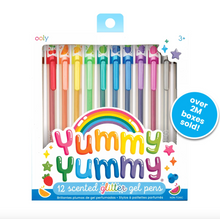 Load image into Gallery viewer, Ooly Yummy Yummy 12 Scented Glitter Gel Pens