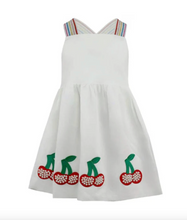 Load image into Gallery viewer, Lola And The Boys Sweet Cherry Summer Dress White