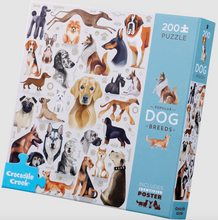 Load image into Gallery viewer, Crocodile Creek Popular Dog Breeds Puzzle 200 Pieces