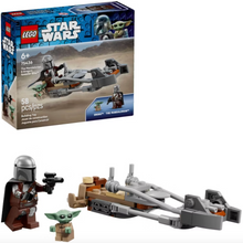 Load image into Gallery viewer, Lego Star Wars The Mandalorian & Grogu's Speeder Bike