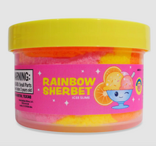Laden Sie das Bild in den Galerie-Viewer, Peachybbies Rainbow Sherbet Cloud Dough Slime