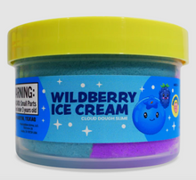 Load image into Gallery viewer, Peachybbies Wildberry Ice Cream Cloud Dough Slime
