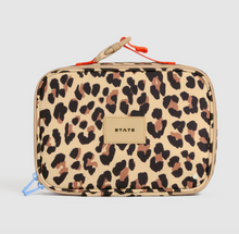 Laden Sie das Bild in den Galerie-Viewer, State Bags Recycled Polycanvas Rodgers Lunch Box Leopard