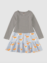 Laden Sie das Bild in den Galerie-Viewer, Tea Collection Skirted Twirl Dress – Cutie Corgis