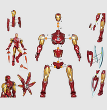 Load image into Gallery viewer, Blokees Marvel Infinity Saga Iron Man Model Kits