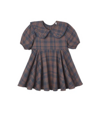 Load image into Gallery viewer, Rylee + Cru Camille Dress Midnight Plaid