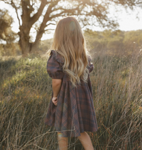 Load image into Gallery viewer, Rylee + Cru Camille Dress Midnight Plaid