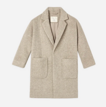 Load image into Gallery viewer, Rylee + Cru Longline Coat Stone