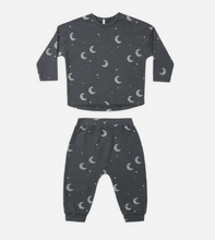 Load image into Gallery viewer, Rylee + Cru Long Sleeve Tee + Pant Set Moons