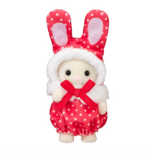 Load image into Gallery viewer, Calico Critters Colorful Bunny Costume Babies