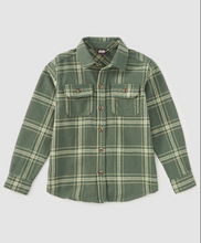 Laden Sie das Bild in den Galerie-Viewer, Tea Collection Flannel Shirt, Sherwood Plaid