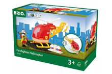 Load image into Gallery viewer, Brio Firefighter Helicopter