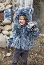 Load image into Gallery viewer, Great Pretenders Big Bad Wolf Vest with Gloves