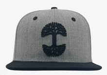 Load image into Gallery viewer, Oaklandish Classic Snapback One Size Grey/Black