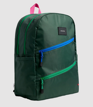 Load image into Gallery viewer, State Bags Ripstop Kane Kids Large Olive Diagonal Zipper