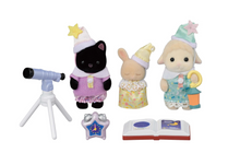 Load image into Gallery viewer, Calico Critters Nursery Friends Sleepover Party Trio