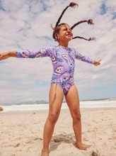 Load image into Gallery viewer, Tea Collection Long Sleeve One-Piece Swimsuit Carnival Butterfly