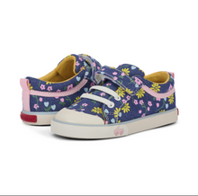 Load image into Gallery viewer, See Kai Run Kristin Blue Denim Floral