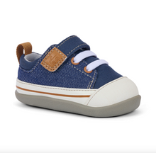 Load image into Gallery viewer, See Kai Run Stevie Mini Navy Denim