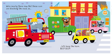 Load image into Gallery viewer, Let's Go On a Fire Truck! Usborne Sounds Board Book