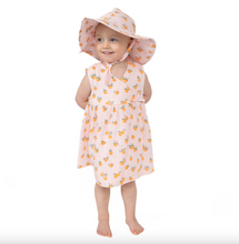 Load image into Gallery viewer, Angel Dear Kimono Dress & Bloomer Sweet Clementines