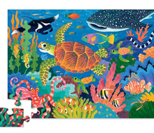 Load image into Gallery viewer, Crockodile Creek Sea Turtle Floor Puzzle 36 Pieces