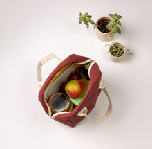 Load image into Gallery viewer, Fluf Zipper Lunch Bag Dark Olive