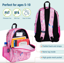 Load image into Gallery viewer, Wildkin Rainbow Unicorn 15 Inch Backpack