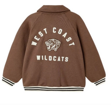 Load image into Gallery viewer, Rylee + Cru French Terry Bomber West Coast Wildcats