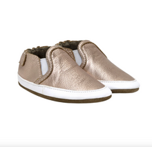 Load image into Gallery viewer, Robeez Leah Basic Soft Sole Gold