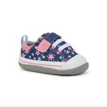Load image into Gallery viewer, See Kai Run Stevie Mini Navy Denim/Stars