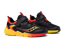 Load image into Gallery viewer, Saucony Big Kids Flash LE Black/Red