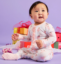 Load image into Gallery viewer, Magnetic Me Pretty Plies Modal Footie With Ruffle