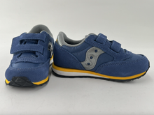 Load image into Gallery viewer, Saucony Baby Jazz Hook & Loop Blue/Gray Size 5.5M