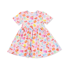 Load image into Gallery viewer, Angel Dear Twirly Dress with Cartwheel Short Gummy Bears