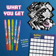 Load image into Gallery viewer, Klutz Pokemon Legendary Stained Glass Art