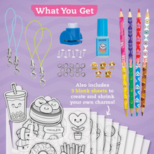 Load image into Gallery viewer, Klutz Color & Shrink Charms Kawaii Style