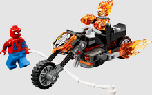 Load image into Gallery viewer, Lego Marvel Spider Man vs. Ghost Rider Motorcycle 72 Pieces 6+