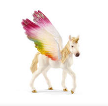 Load image into Gallery viewer, Schleich Winged Rainbow Unicorn Foal